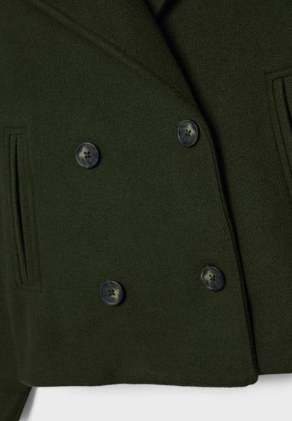 Herbstliche Kurzjacke im Doppelreiher-Stil – Clara