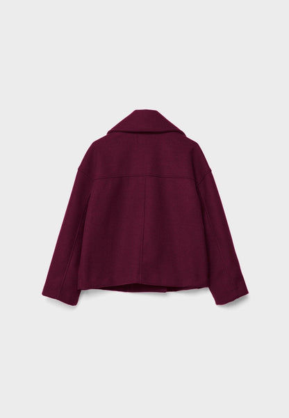 Herbstliche Kurzjacke im Doppelreiher-Stil – Clara