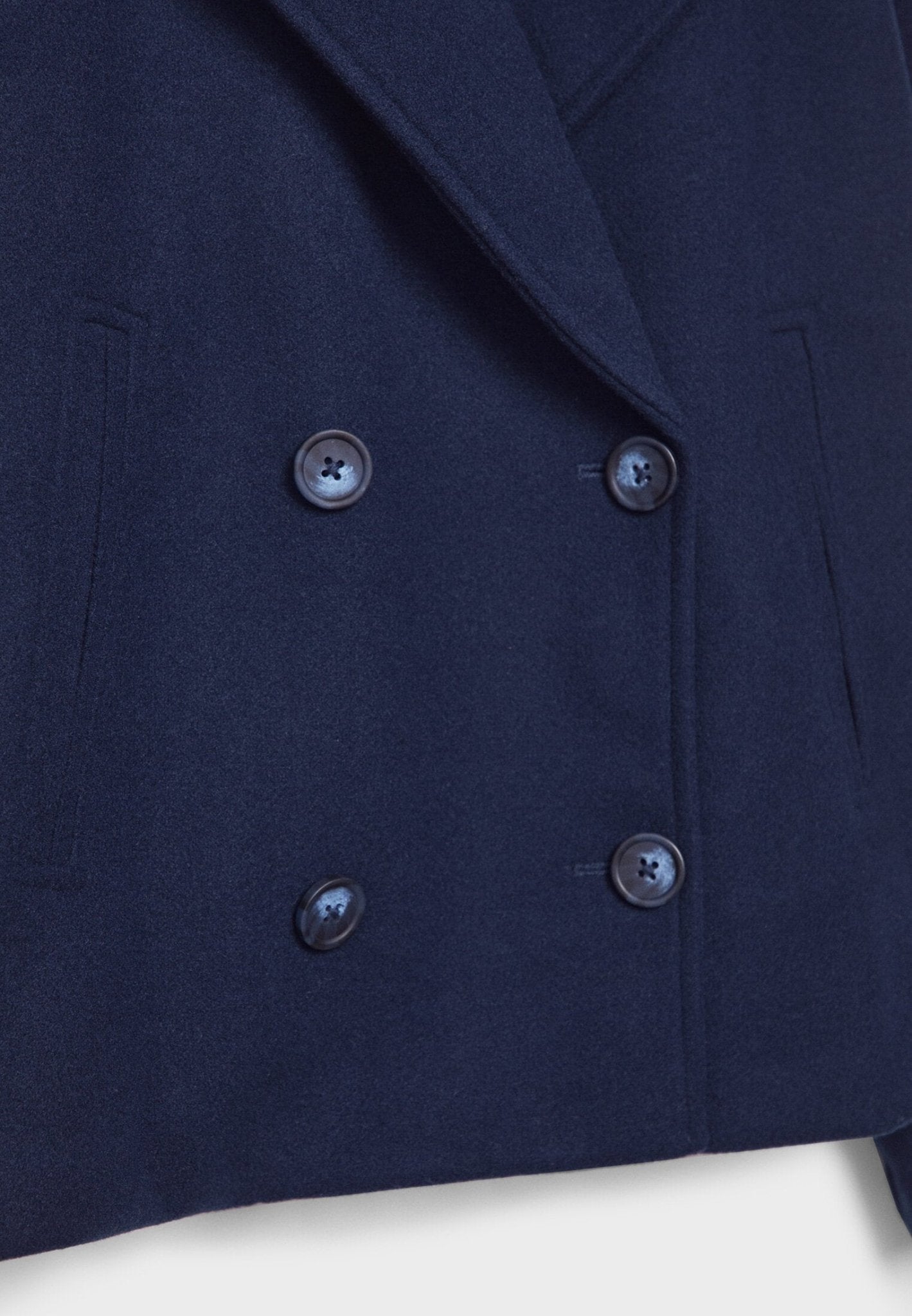 Herbstliche Kurzjacke im Doppelreiher-Stil – Clara