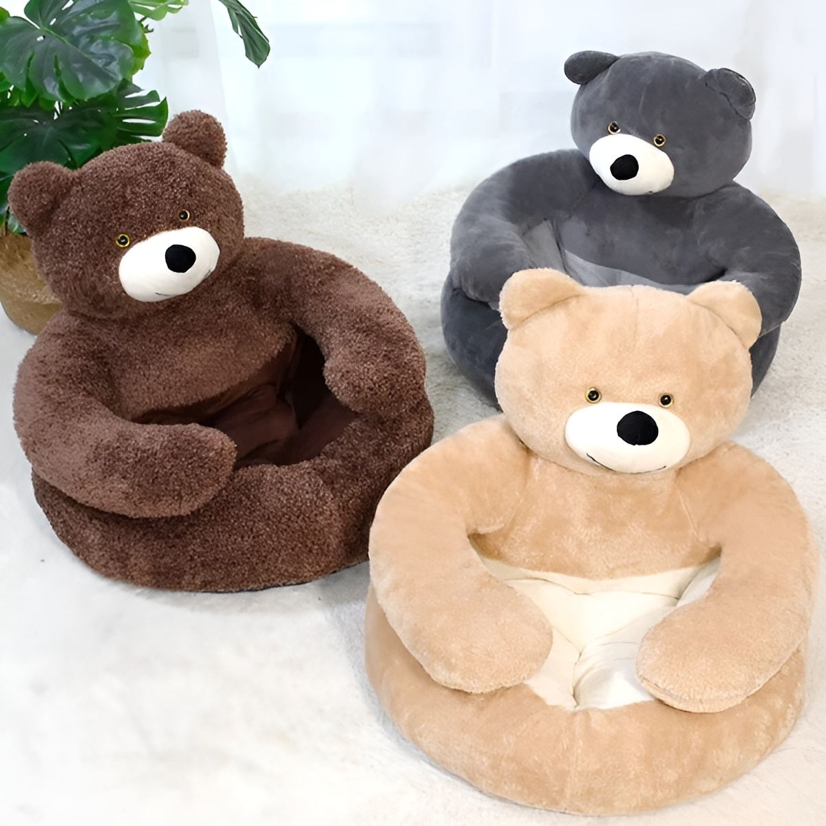 Komfortables Haustierbett - CozyBear