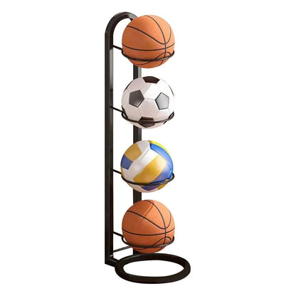 Kompaktes Aufbewahrungsregal für Sportbälle und Zubehör – BallRack Pro