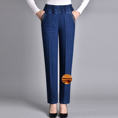 Push-up Jeans - Ella mit warmem Innenfutter und perfektem Sitz!