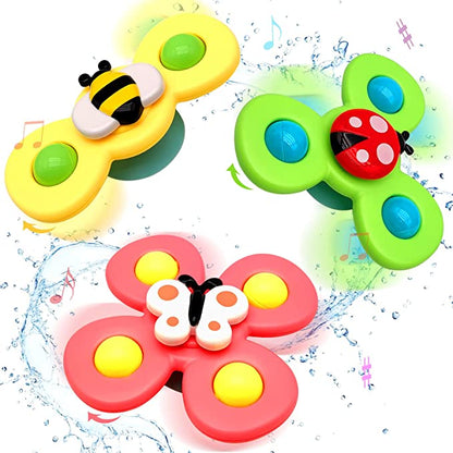 Saugnapf Spinner Spielset von 3 - SpinFun