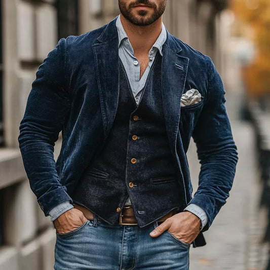 Herrenanzug aus Jacke und Westen - Victor