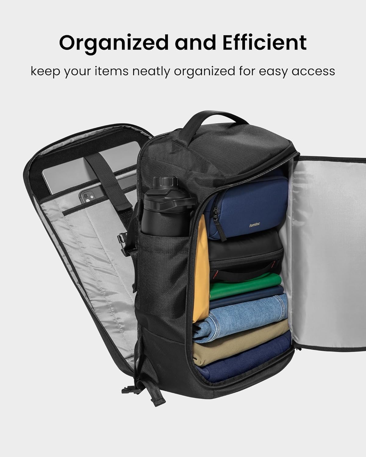 38L TSA-freundlicher Handgepäck-Reiserucksack mit Laptopfach