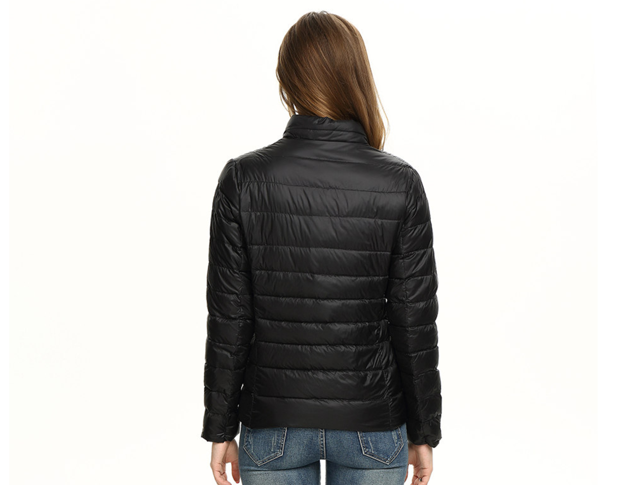 Federleichte Damen Daunenjacke – Alina Herbstzauber