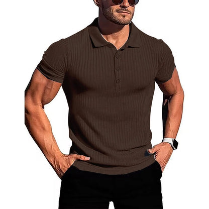 Bequem & Stilvoll Atmungsaktives Herren Poloshirt mit Knopfleiste – Nevan