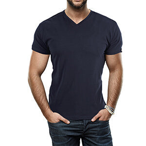 Slim Fit V-Ausschnitt T-Shirt Herren – Bequem & Alltagstauglich – Jonas