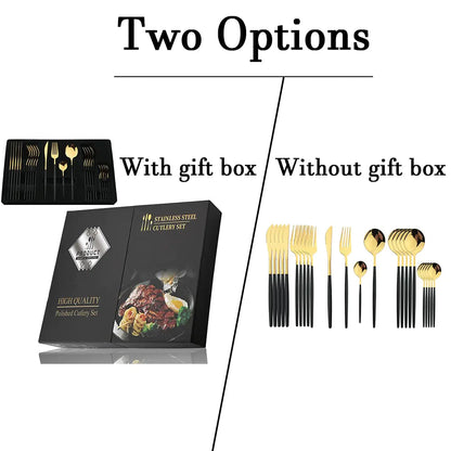 24-teiliges RVS Besteckset – Aurinox
