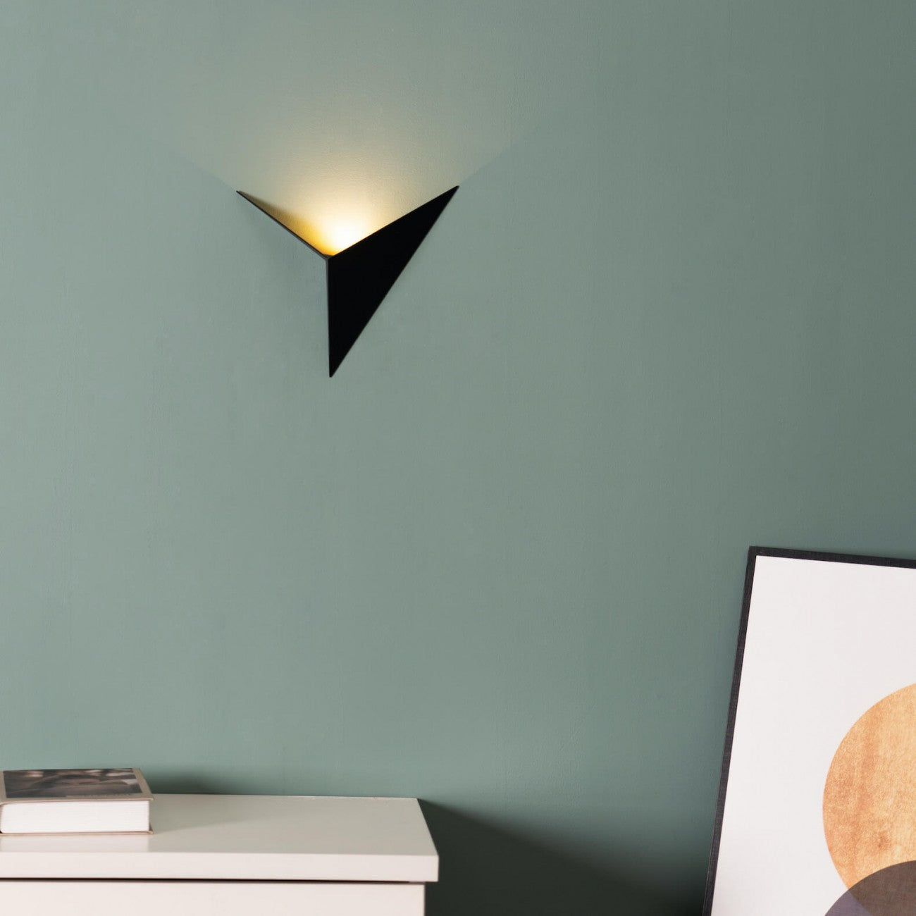 Moderne Dreieckige Wandlampe - TrigoLux