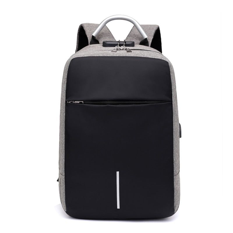 Wasserdichter Anti-Diebstahl-Rucksack mit USB-Ladeanschluss – SafeCarry