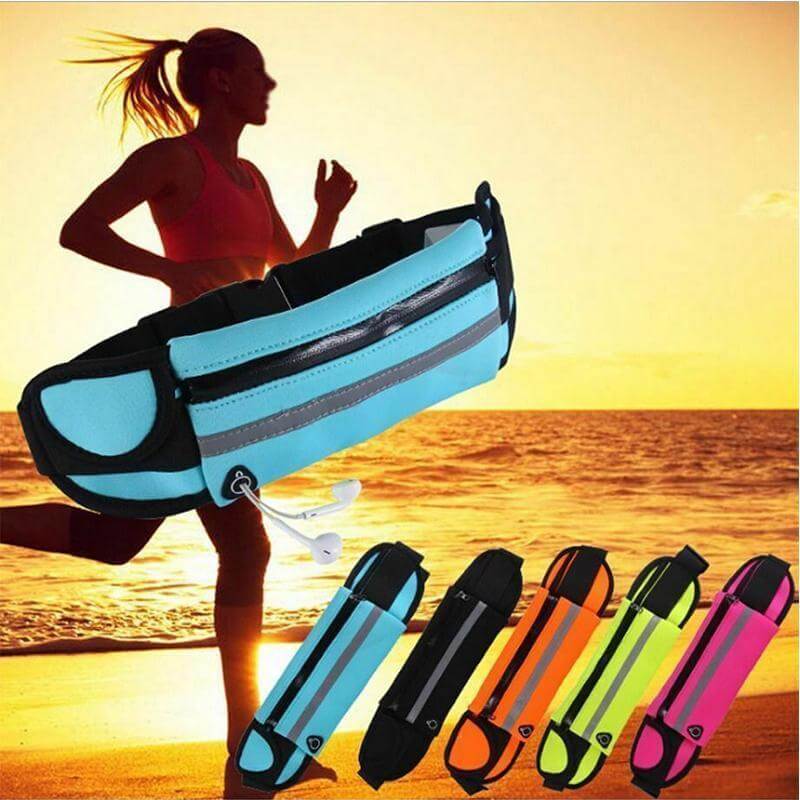 Wasserbeständiger Laufgürtel – 1+1 GRATIS Fitness- und Reistasche