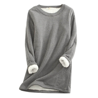 Damen-Fleecepullover mit Innenfutter – Mira