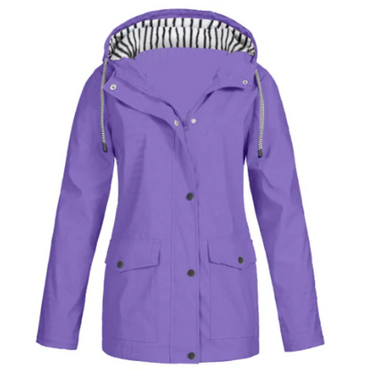 Wasser- und Winddichte Damenjacke für Herbst und Winter – Leona