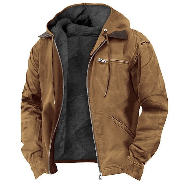 Winddichte Outdoor-Jacke mit warmer Fütterung – Stormlock