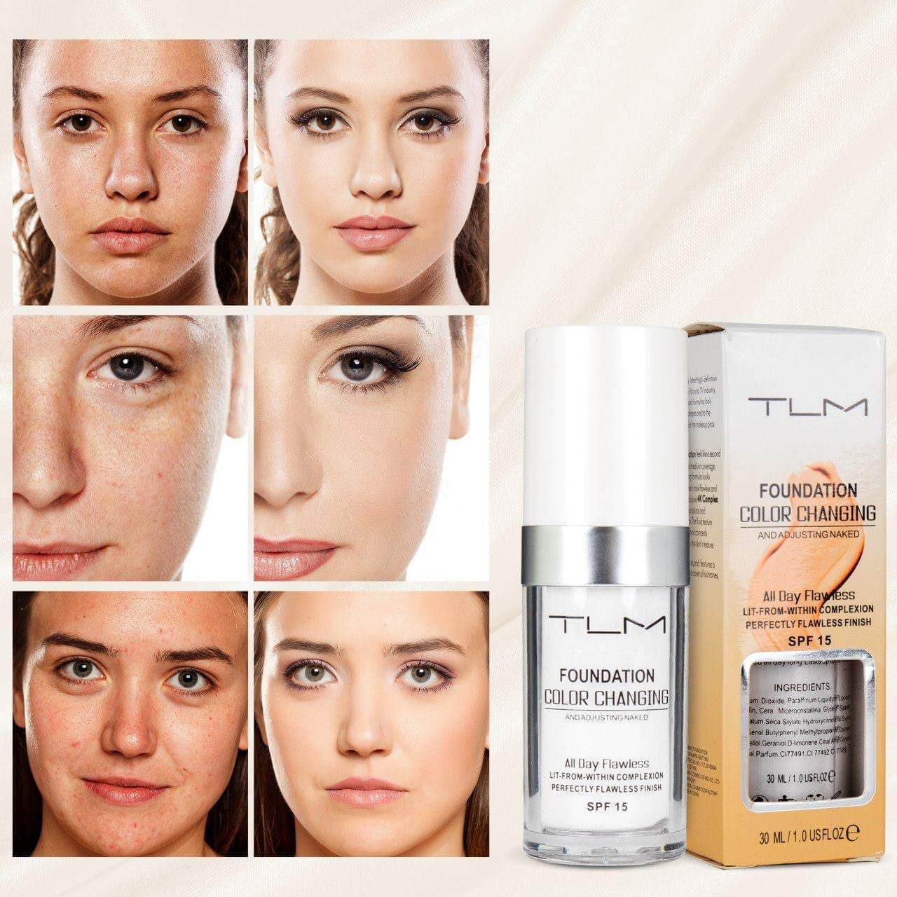 ColorChanging | Foundation für jede Hautfarbe - Fiadora