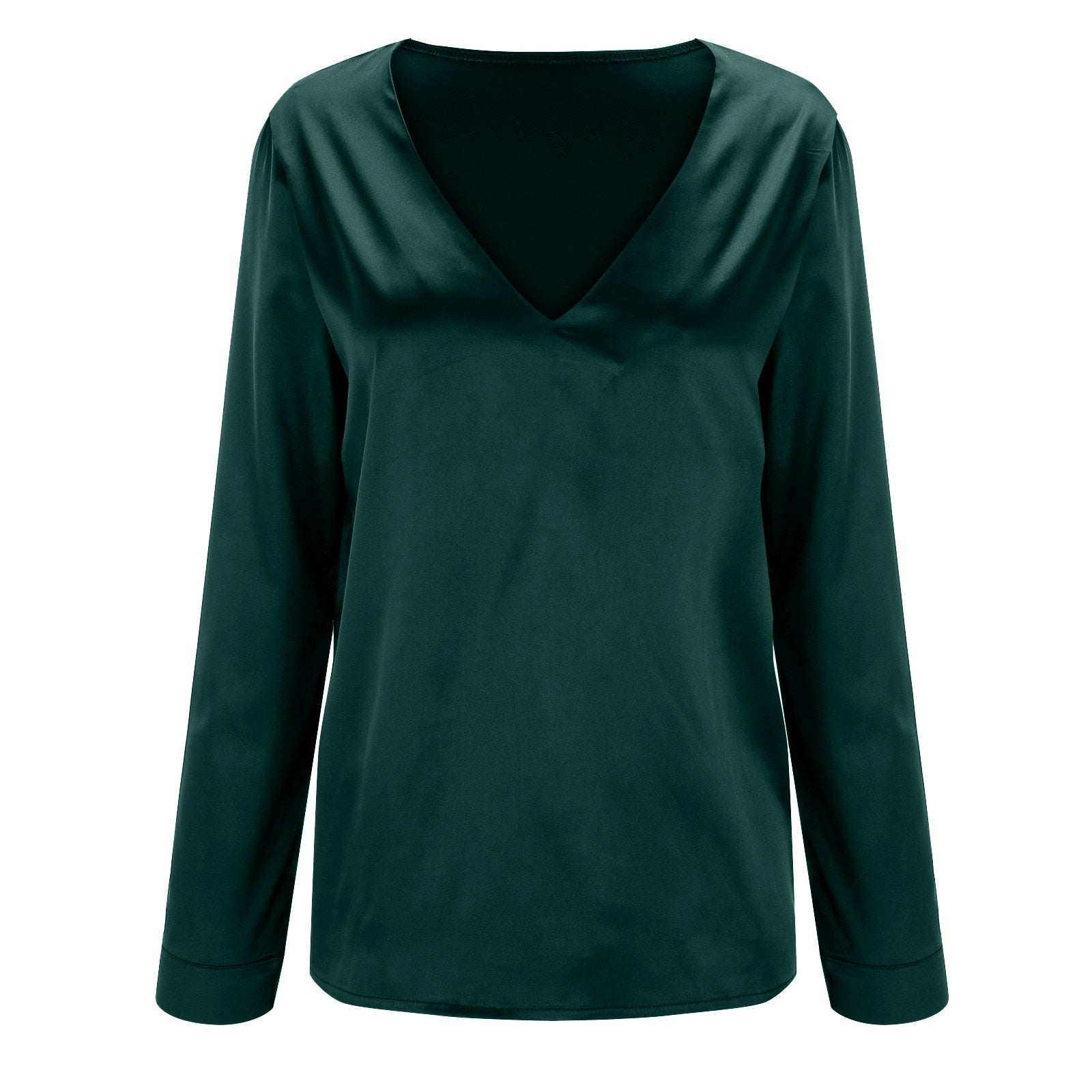 Bluse mit V-Ausschnitt - Fiadora