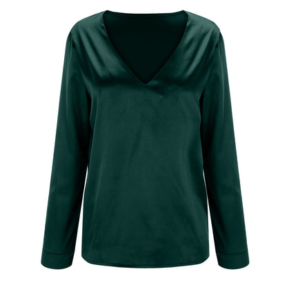 Bluse mit V-Ausschnitt - Fiadora