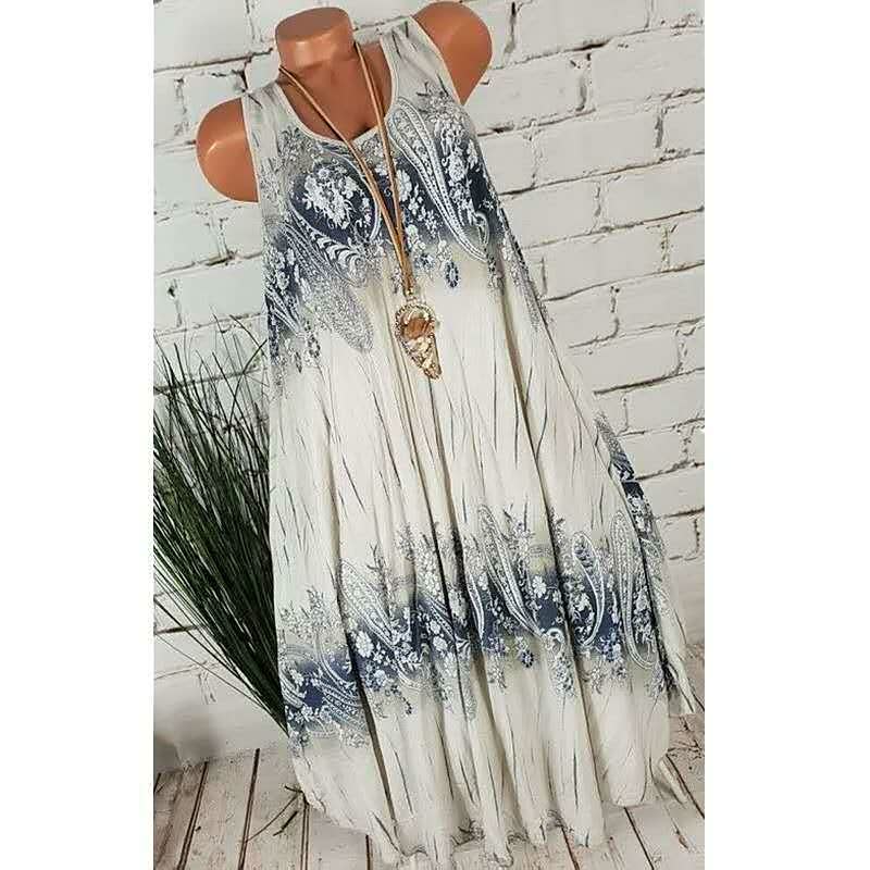 CassieDress | Ärmelloses Kleid für Frauen - Fiadora