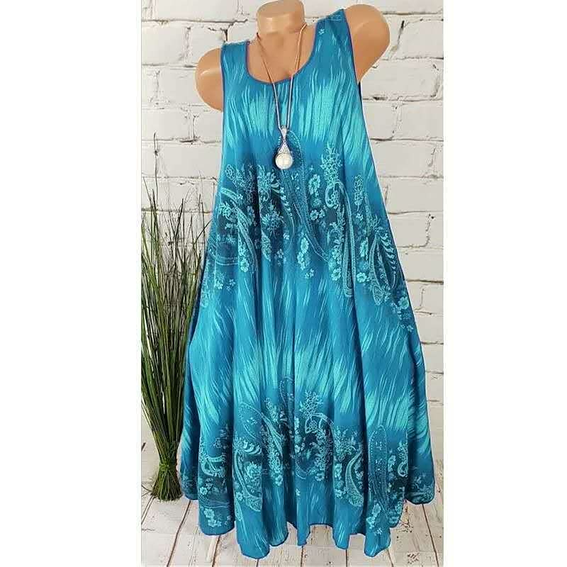 CassieDress | Ärmelloses Kleid für Frauen - Fiadora